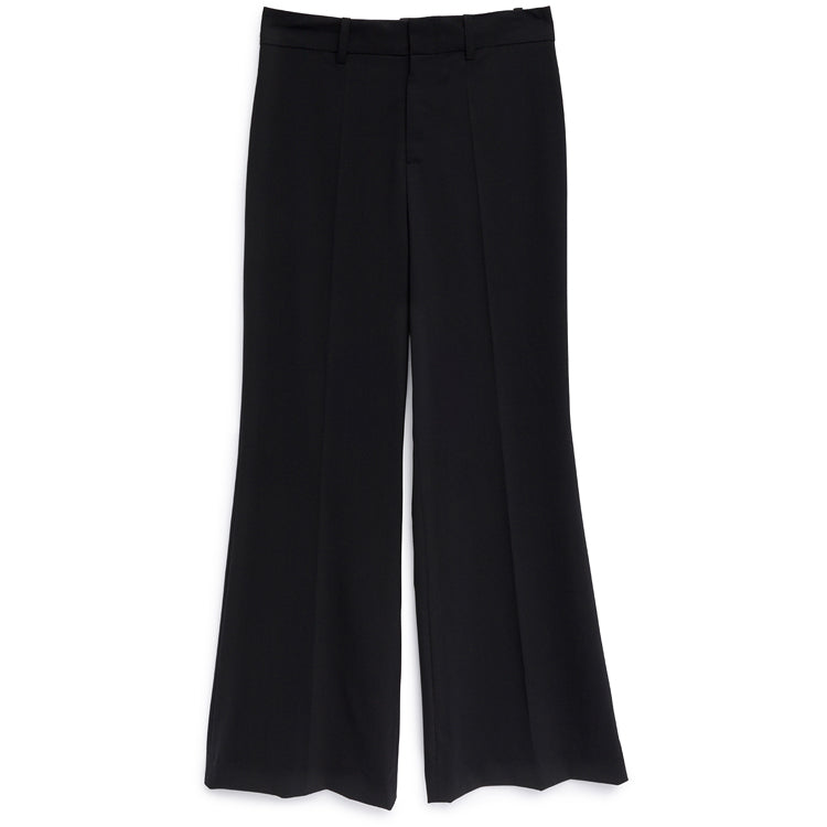 SPRING WIDE LEG TROUSER BLACK