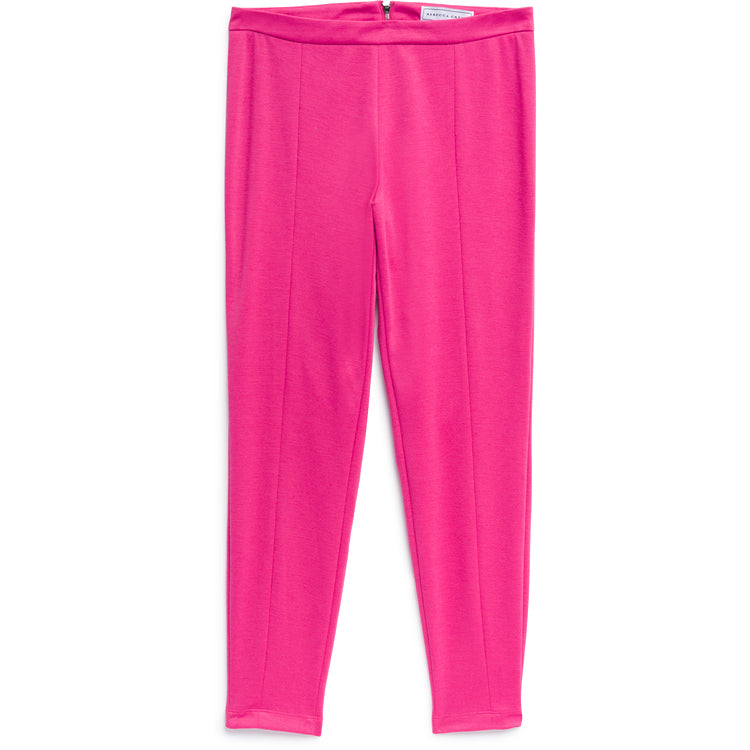 PONTE PANT W/ ZIPPER PINK