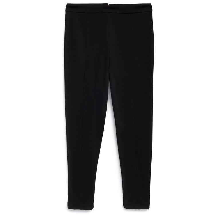 PONTE PANT W/ ZIPPER BLACK