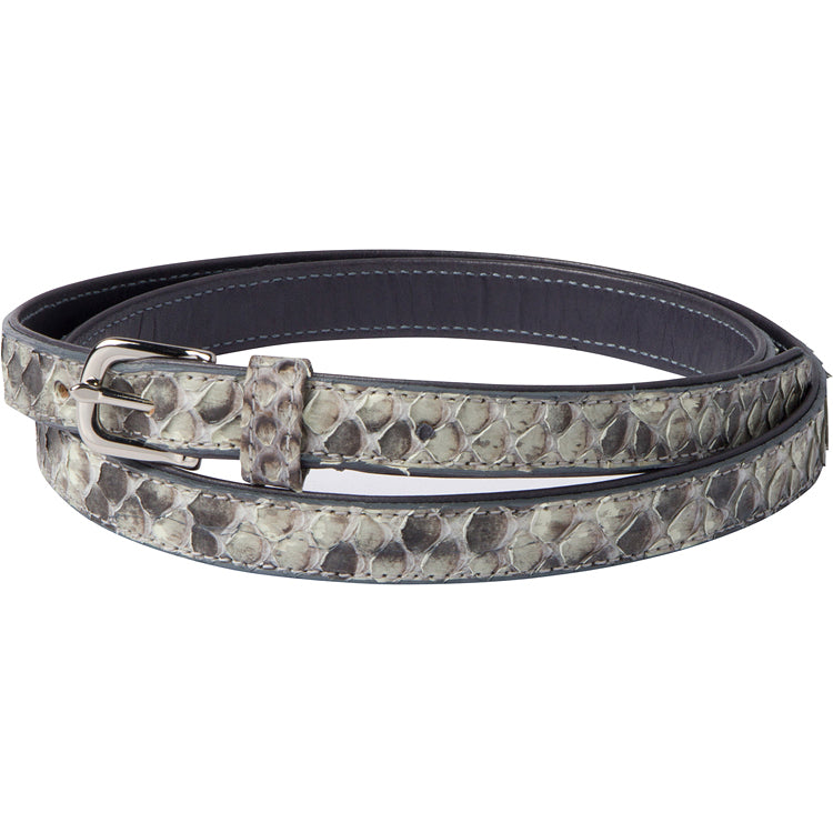 Grey skinny belt hotsell