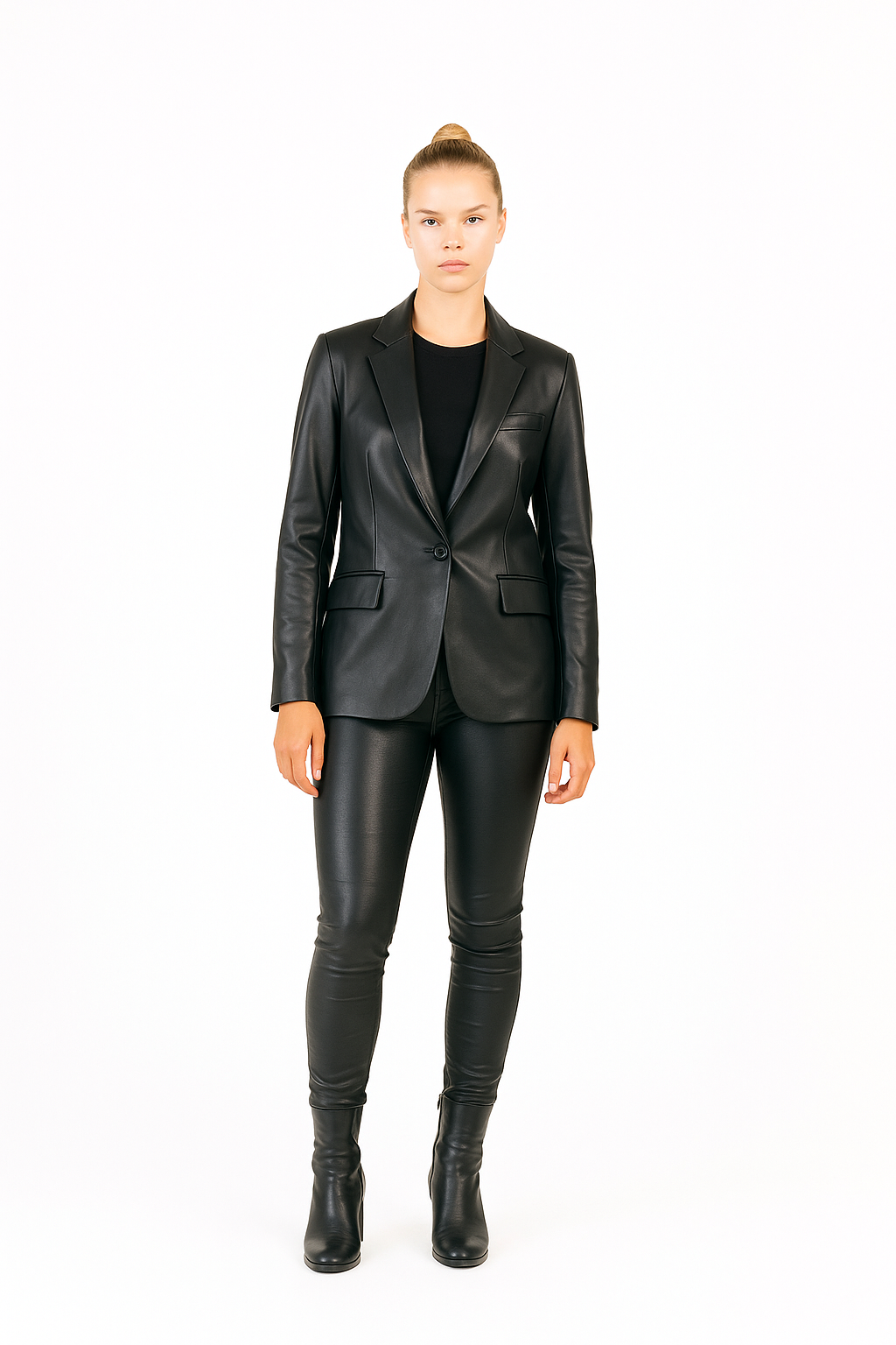 DIANA LEATHER JACKET BLACK