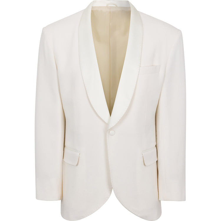 LUXE MEN'S TUXEDO JACKET WHITE