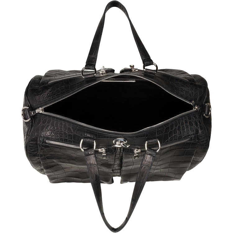 TERRY CARRY ON DUFFLE BAG BLACK